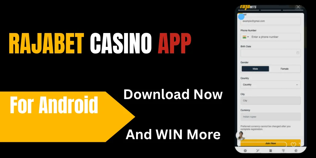 Raja Bet App for Android User