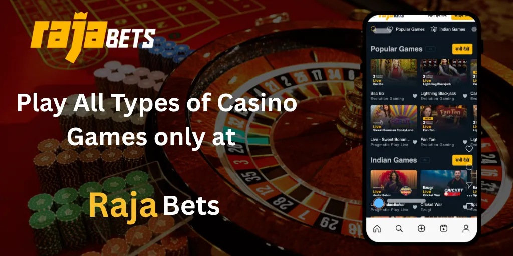 Raja Bet Casino Games